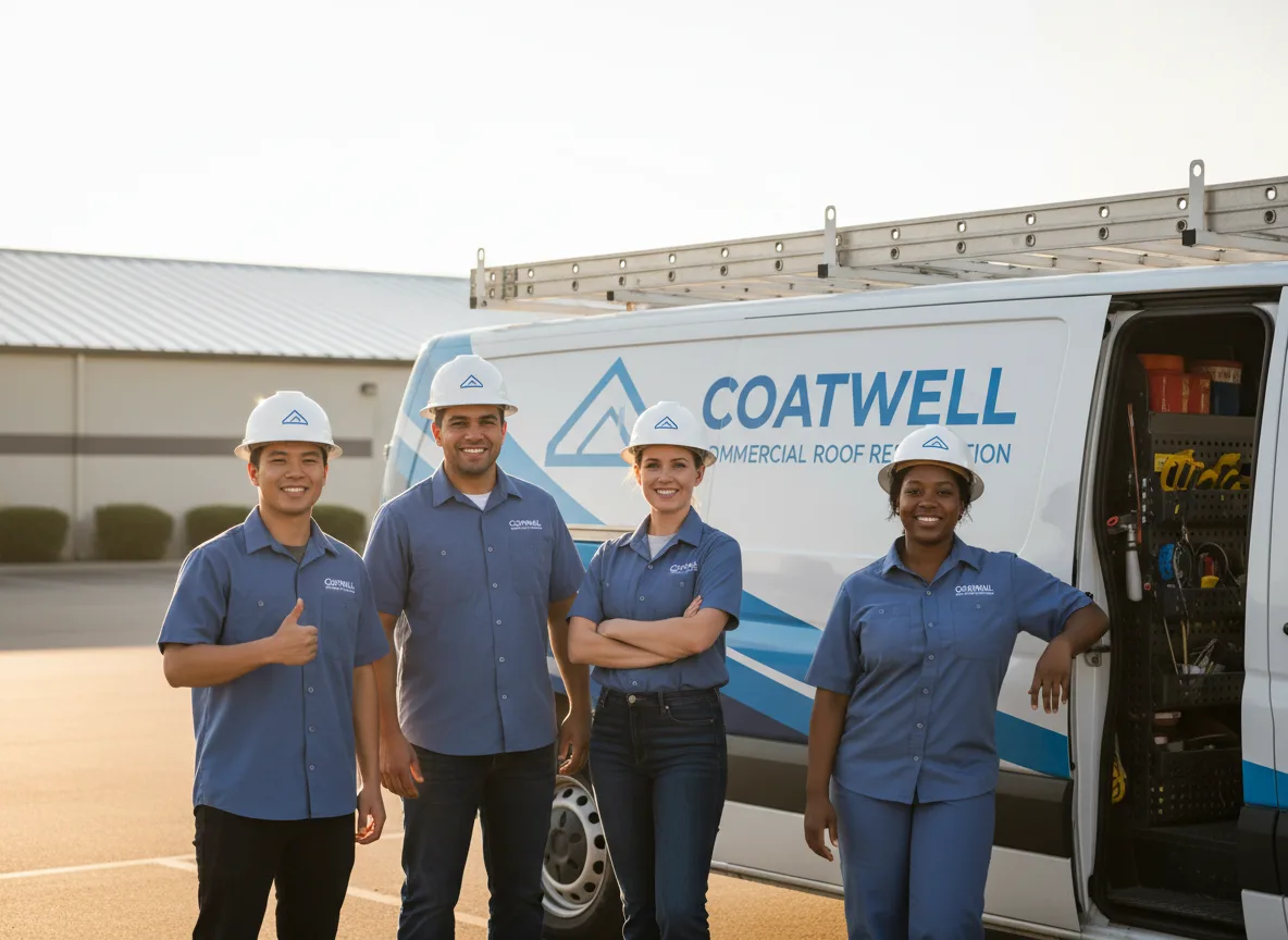 Commercial roof coating company in Hancocks Bridge, NJ